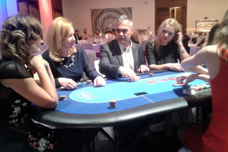 Casino night firemný večierok Interport 2016