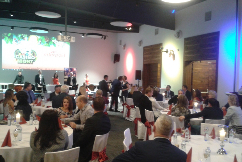 Casino night firemný večierok Interport 2016 Casino night firemný večierok Interport 2016