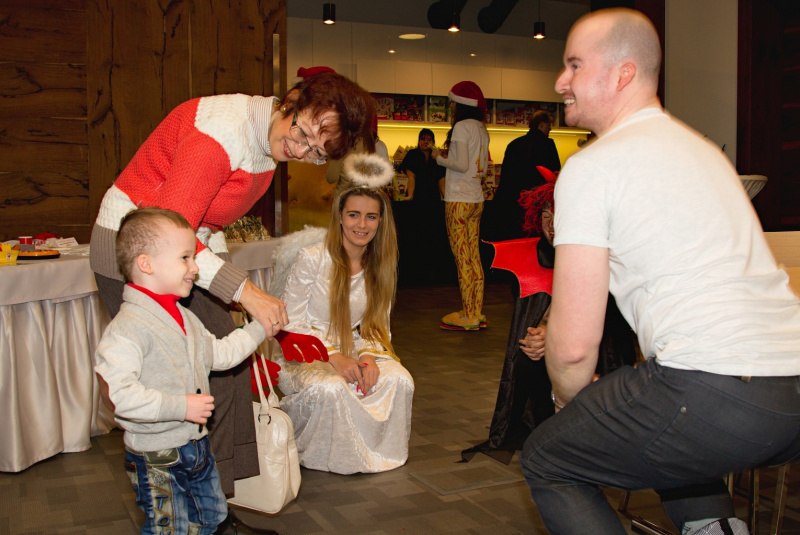 Children party december 2015 with Maša and bear Children party december 2015 with Maša and bear