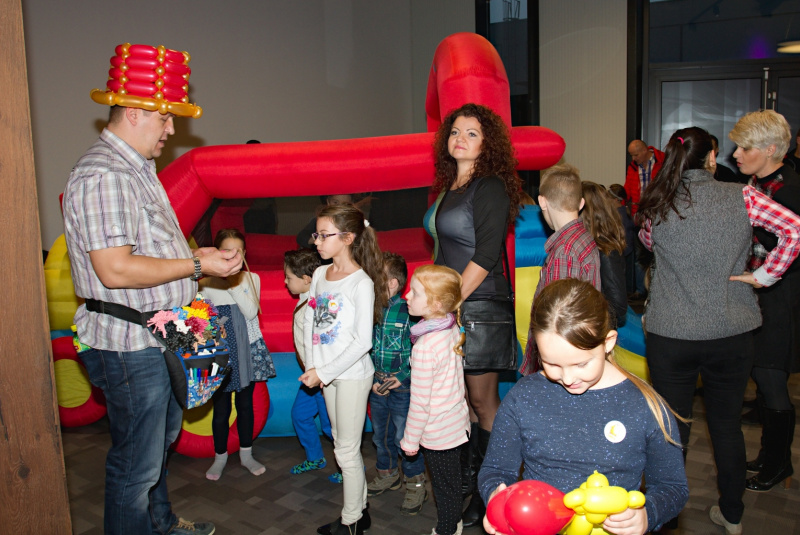 Children party december 2015 with Maša and bear Children party december 2015 with Maša and bear