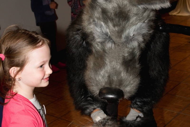 Children party december 2015 with Maša and bear Children party december 2015 with Maša and bear