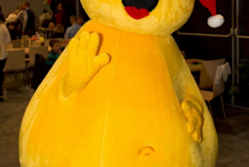 Children party december 2015 with Maša and bear