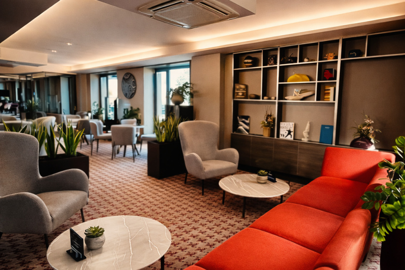 Lobby bar a recepcia Lobby bar a recepcia